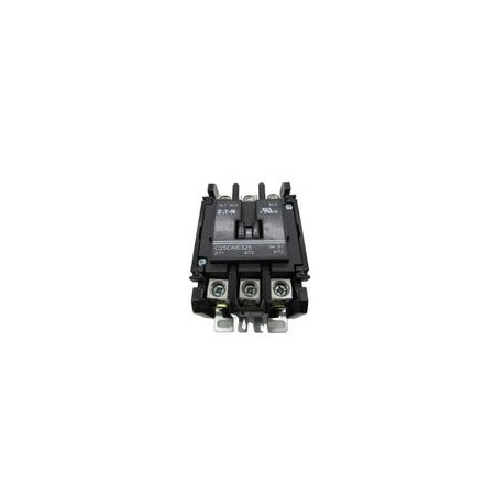 Eaton Definite Purpose Contactor, 110V-120V AC, 3 P, Non-Reversing, Box Lug C25DNE325A